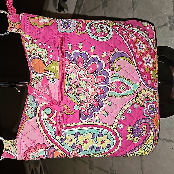 Vera Bradley Handbags - VERA BRADLEY WOMENS BAG PINK PAISLEY FLORAL PURSE
